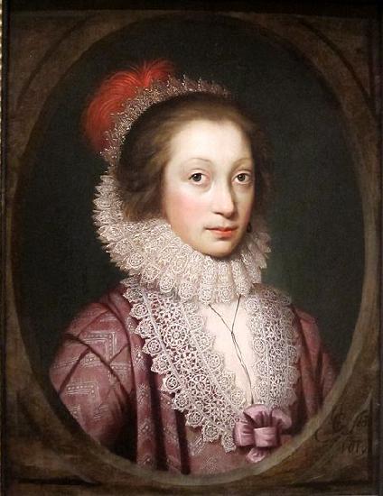 Janssens van Ceulen Portrait of a Woman oil painting image